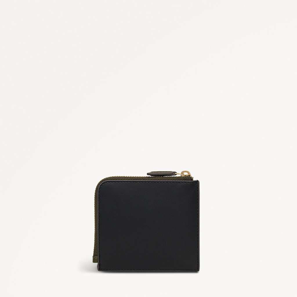 Chilworth Street Leather Medium Boxed Wallet And Keyring in Black - 112094