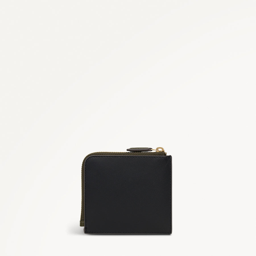 Chilworth Street Leather Medium Boxed Wallet And Keyring in Black - 112094