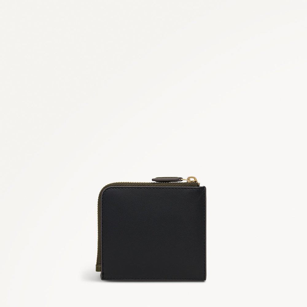 Chilworth Street Leather Medium Boxed Wallet And Keyring in Black - 112094