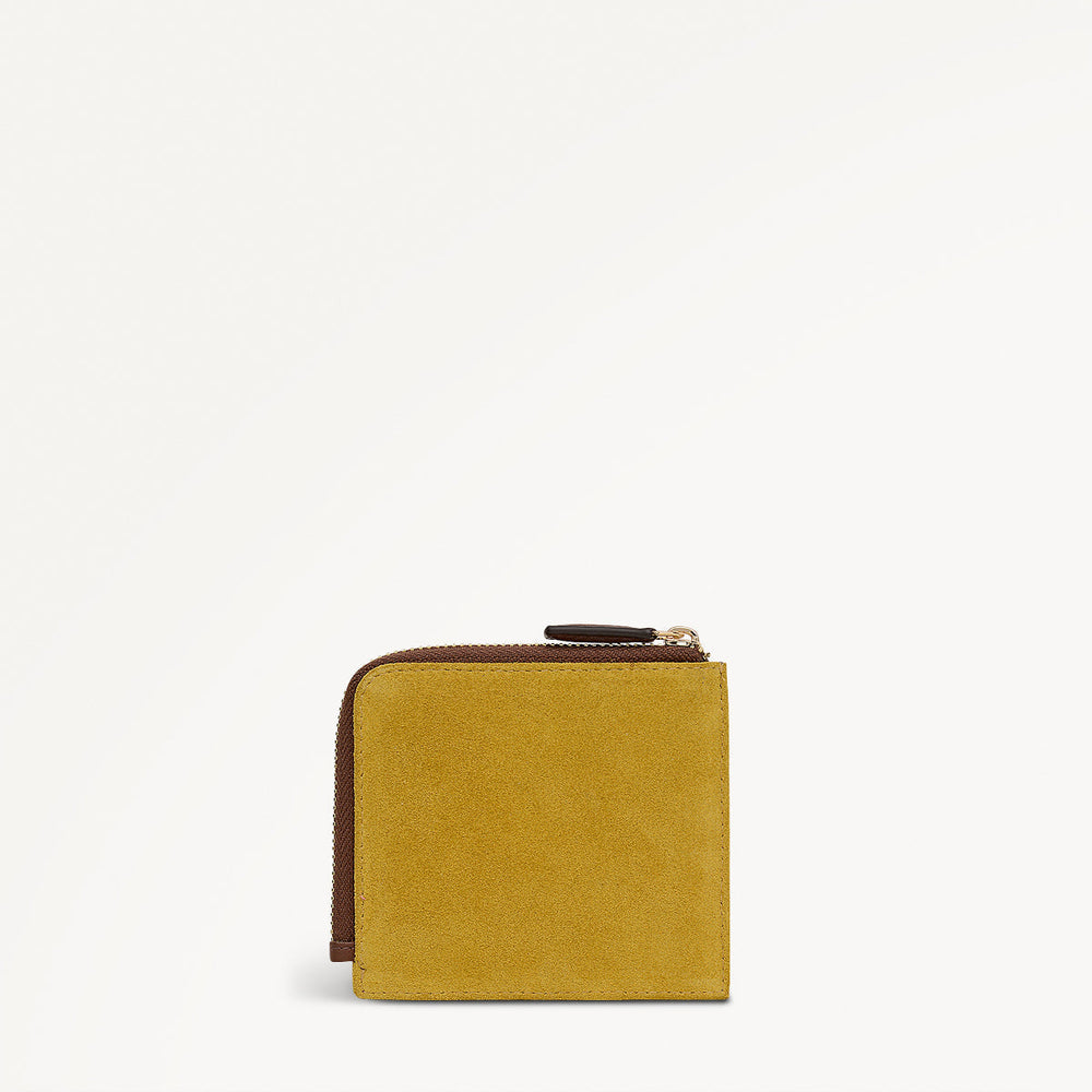 Chilworth Street Leather Medium Boxed Wallet And Keyring in Ochre - 112096