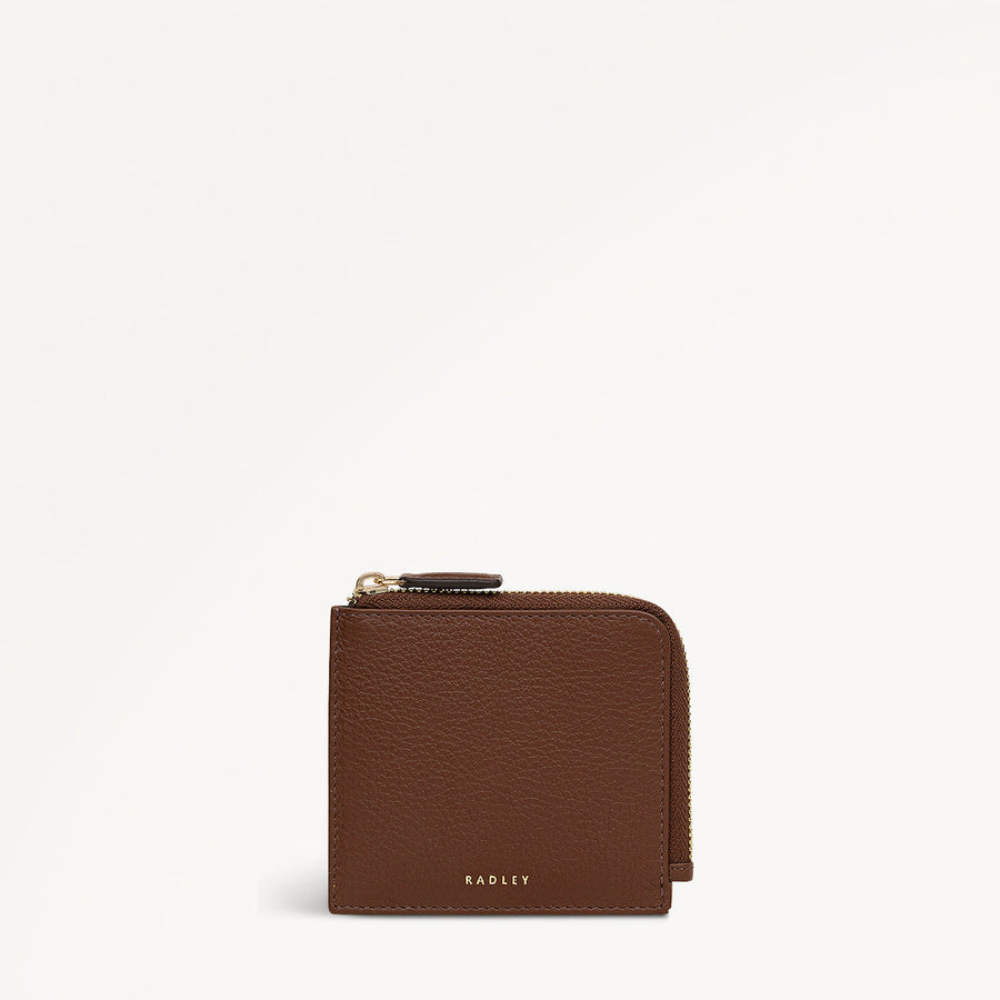 Chilworth Street Leather Medium Boxed Wallet And Keyring in Ochre - 112096