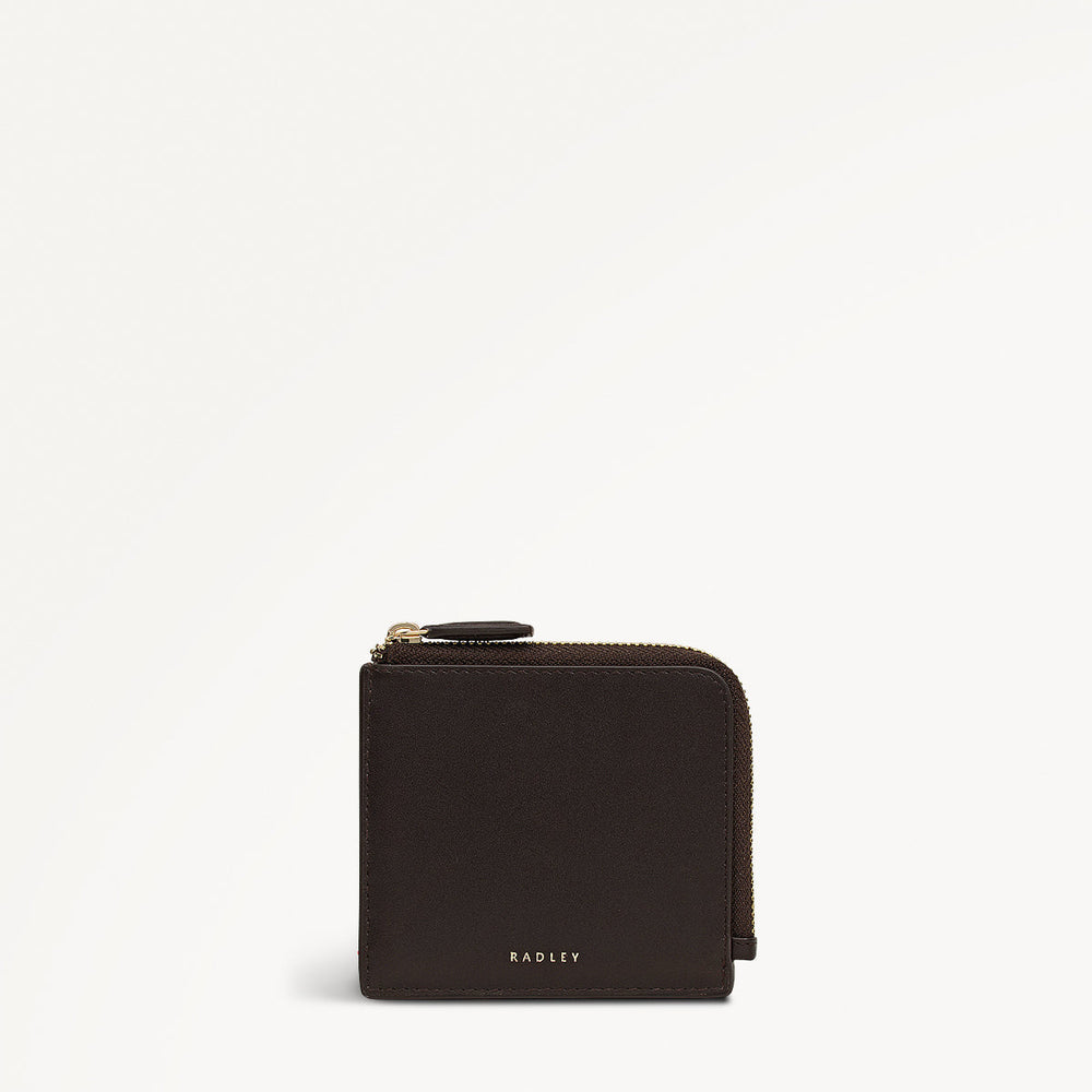 Chilworth Street Leather Medium Boxed Wallet And Keyring in Pine Needle - 112098