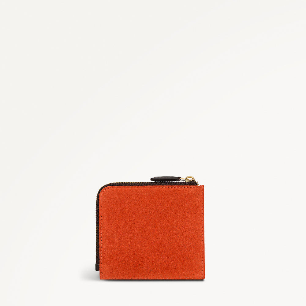 Chilworth Street Leather Medium Boxed Wallet And Keyring in Flame - 112100