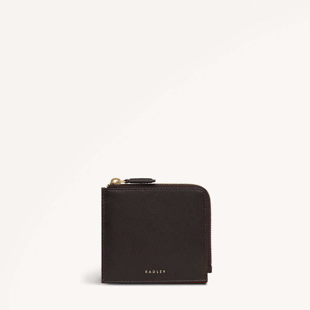 Chilworth Street Leather Medium Boxed Wallet And Keyring in Flame - 112100