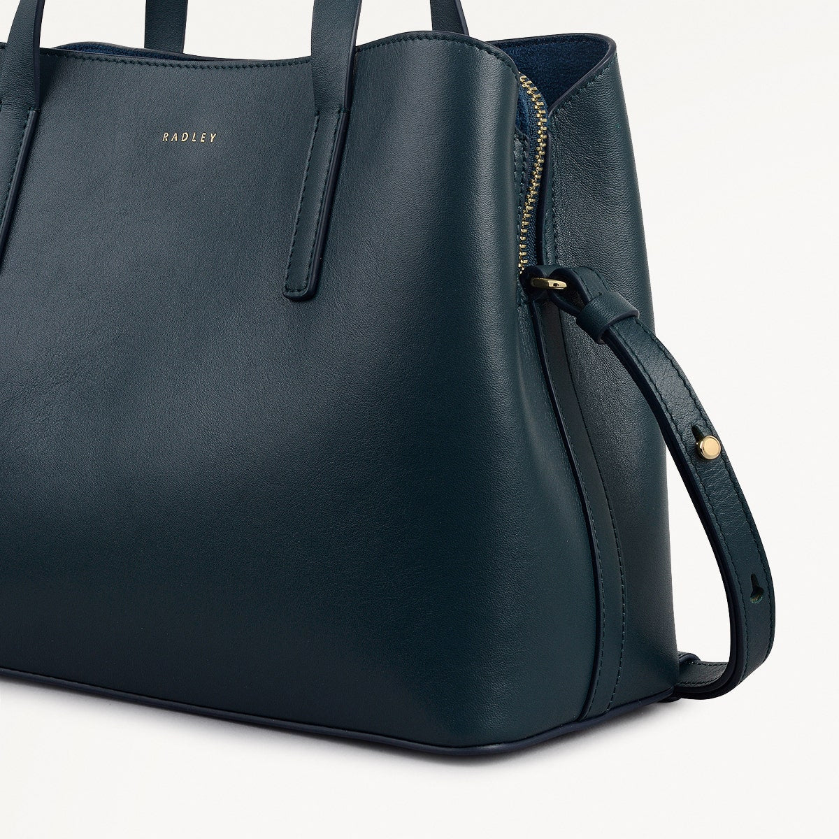 Teal Medium Ziptop Grab | Dukes Place AW25 | Radley London