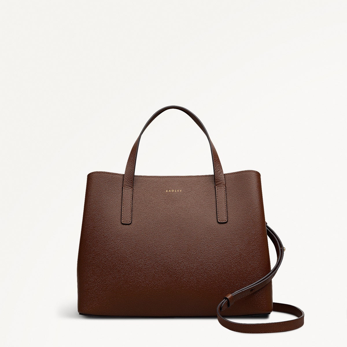 Dukes Place Texure Medium Ziptop Satchel Bag - RHE20203