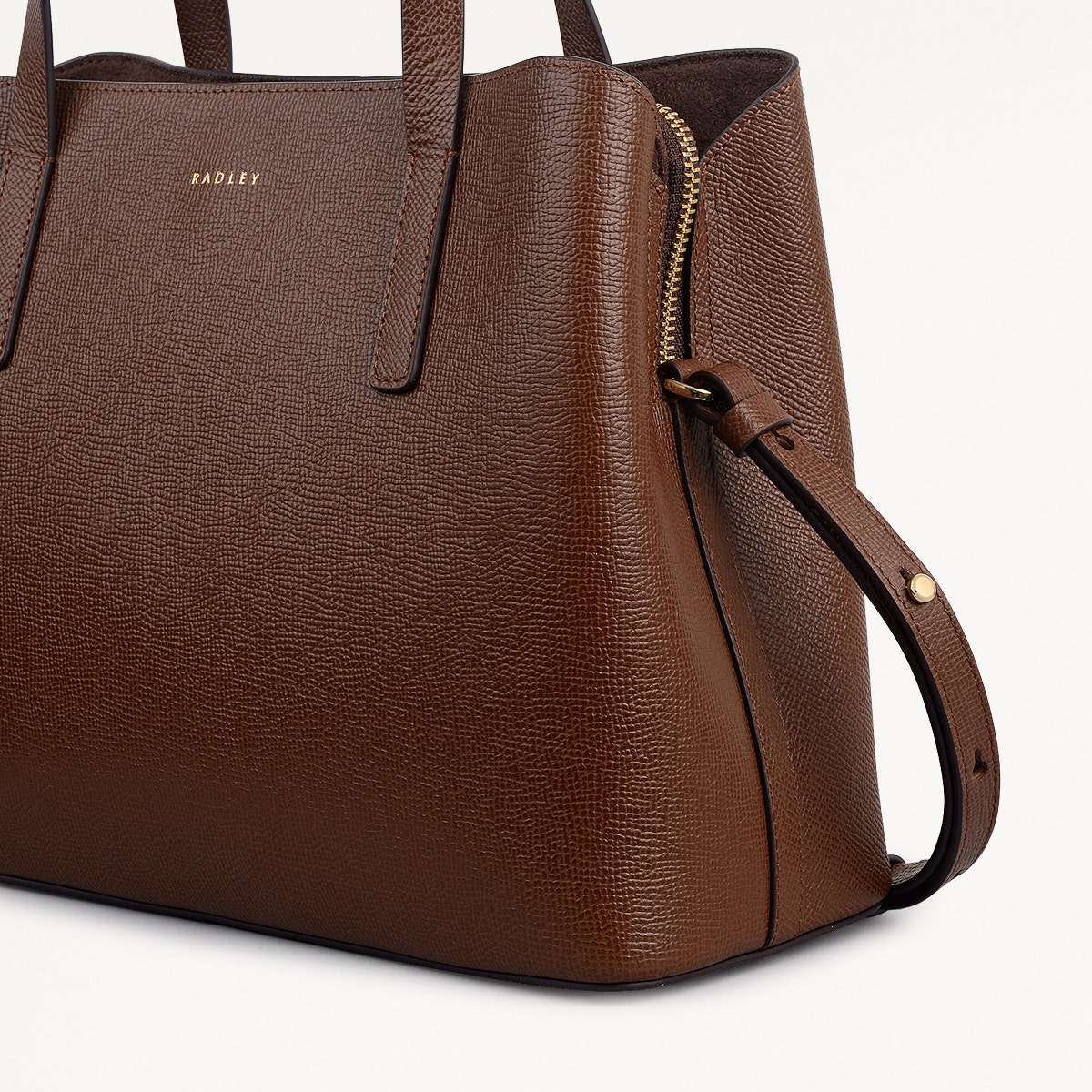 Chocolate Medium Ziptop Grab | Dukes Place AW25 | Radley London