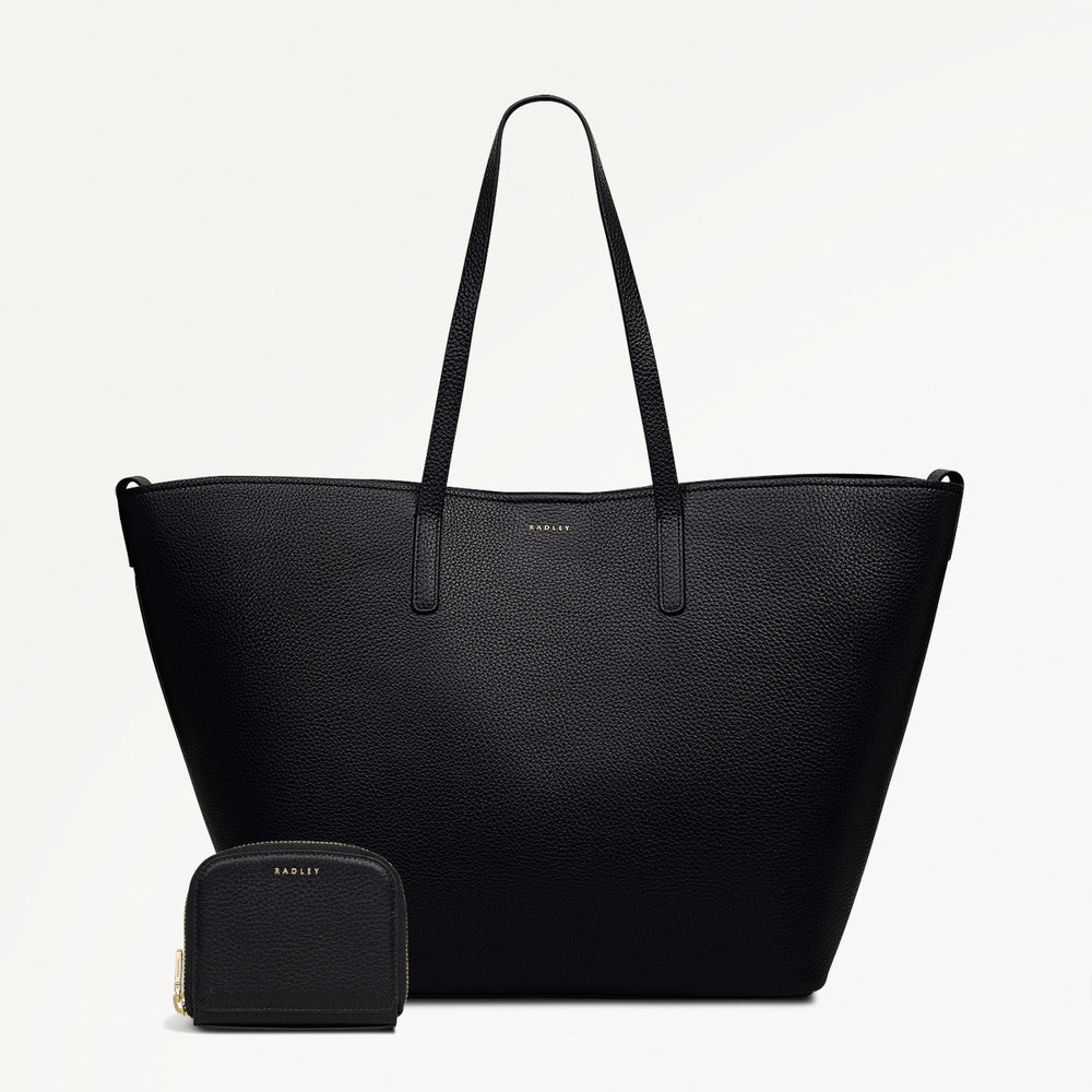 Dukes Place Large Open Top Tote Bag and Medium Wallet Bundle
