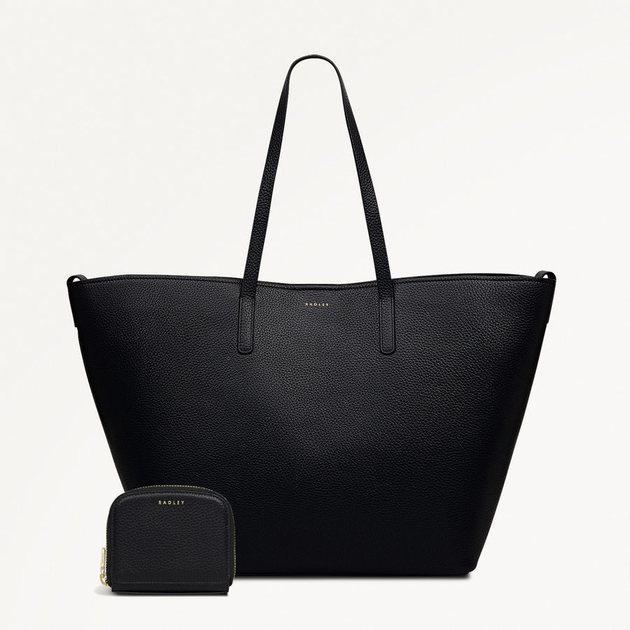 Dukes Place Large Open Top Tote Bag and Medium Wallet Bundle