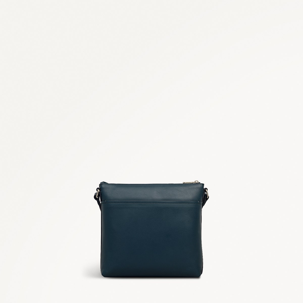 Teal Small Ziptop North-South Cross Body Bag | Pockets AW25