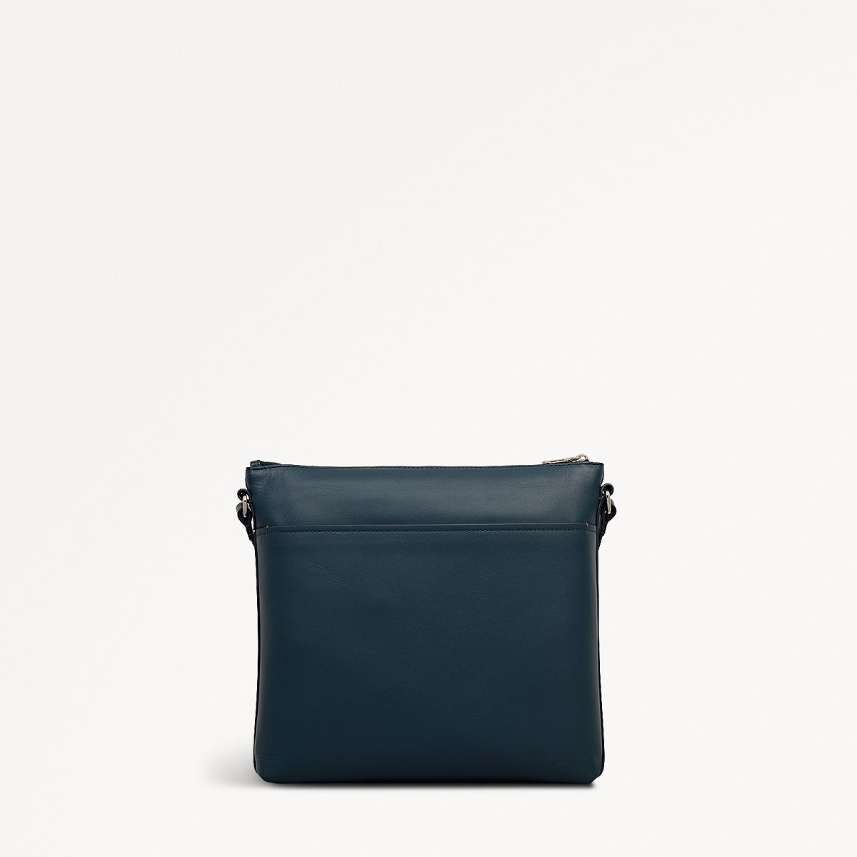 Teal Large Ziptop North-South Cross Body Bag | Pockets AW25