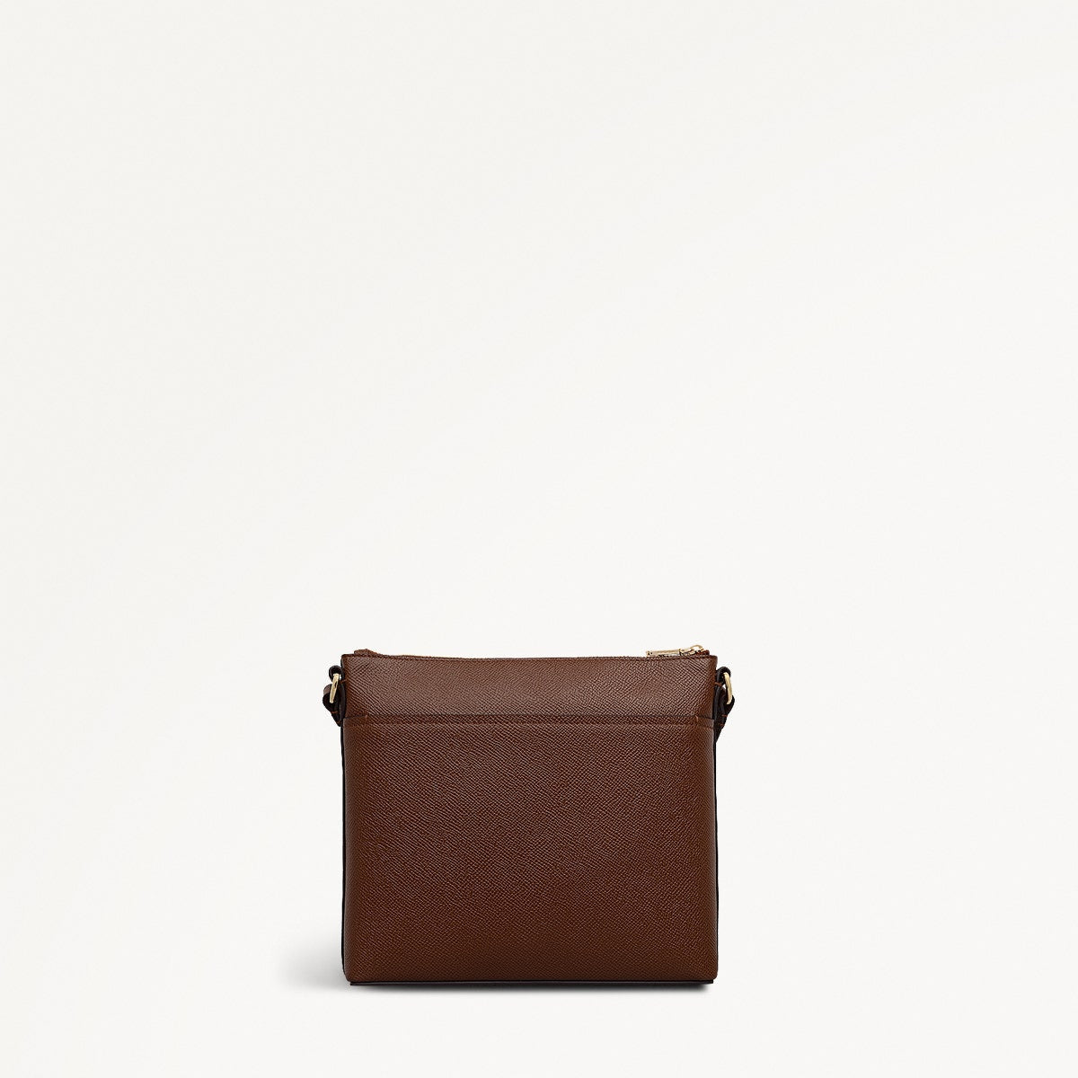 Chocolate Small Ziptop North-South Cross Body Bag | Pockets AW25