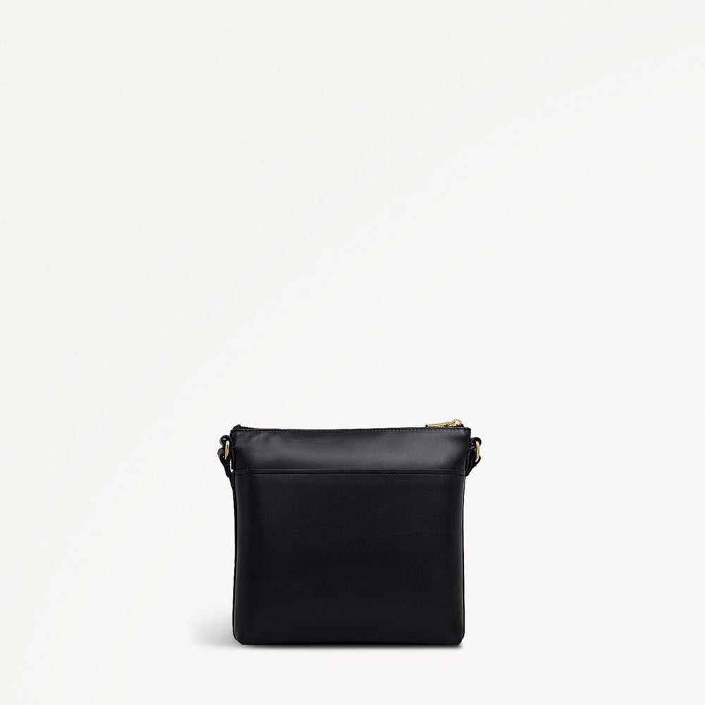 Black Small Ziptop NS Cross Body | Pockets AW25