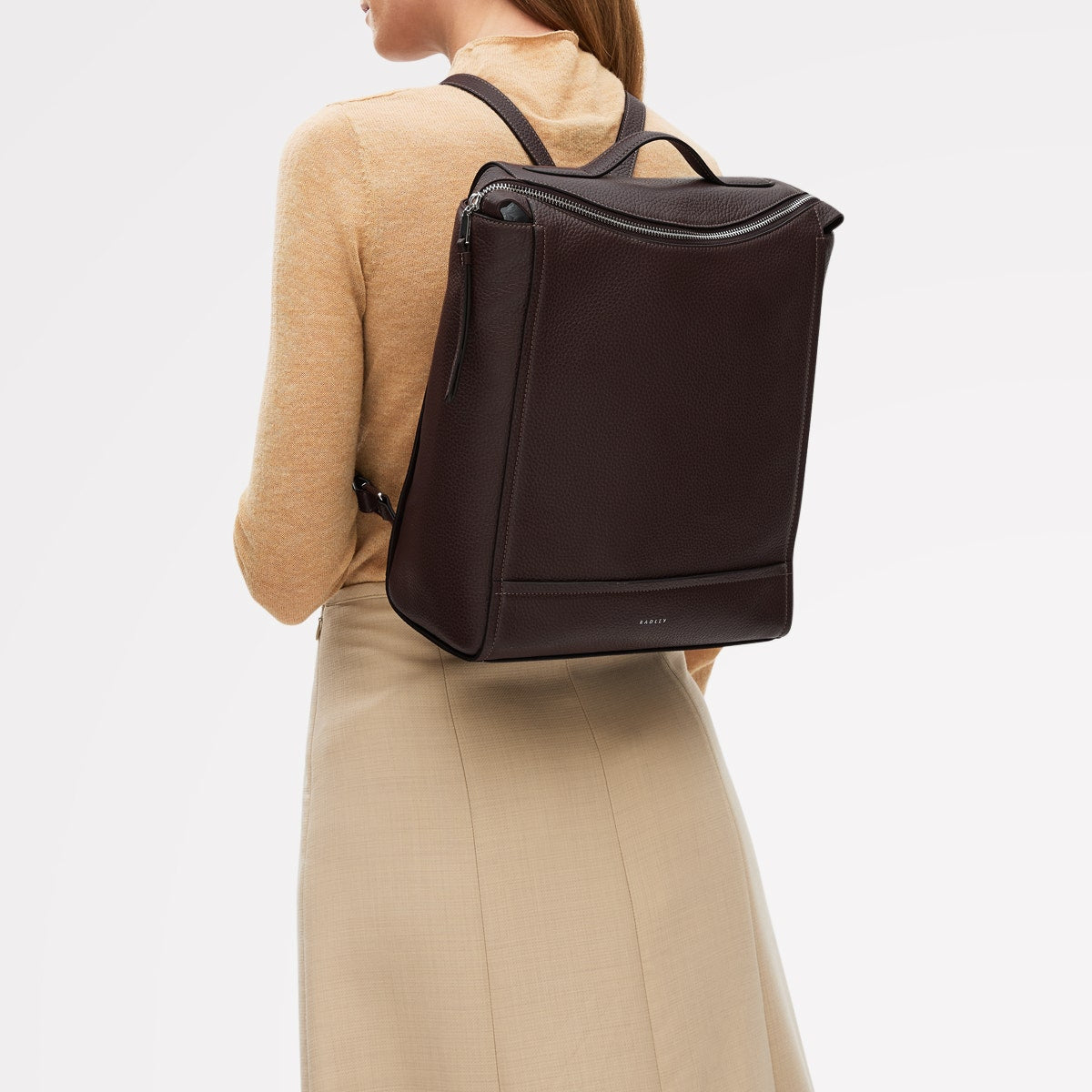 Blue Women's Leather Backpacks | Oak Street Collection AW25