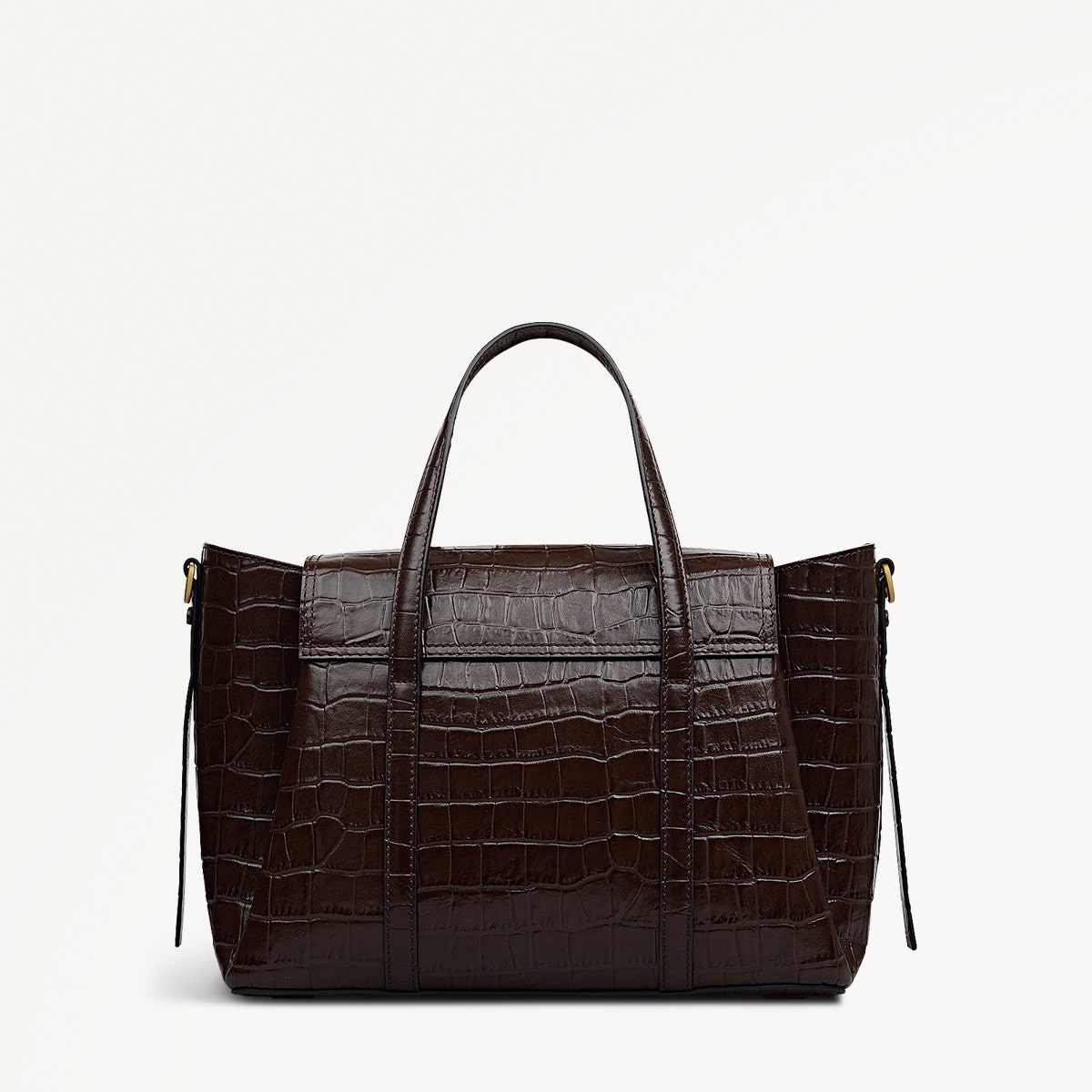 Dark Oak Medium Flapover Grab | The Chancery AW25 | Radley London