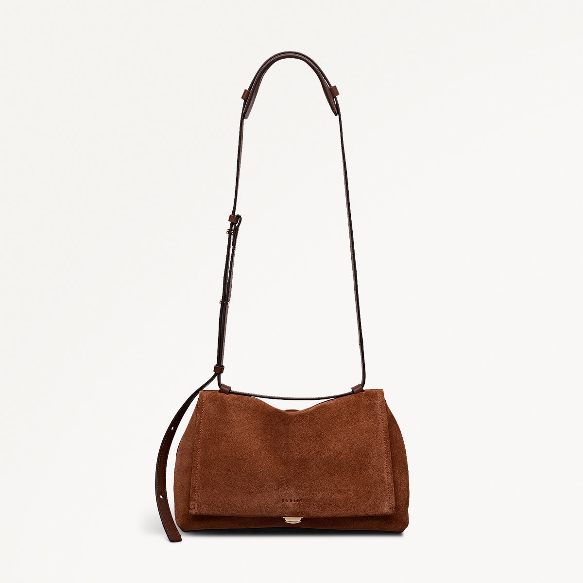 Russet Medium Flapover Shoulder | Mercer Street AW25 | Radley London