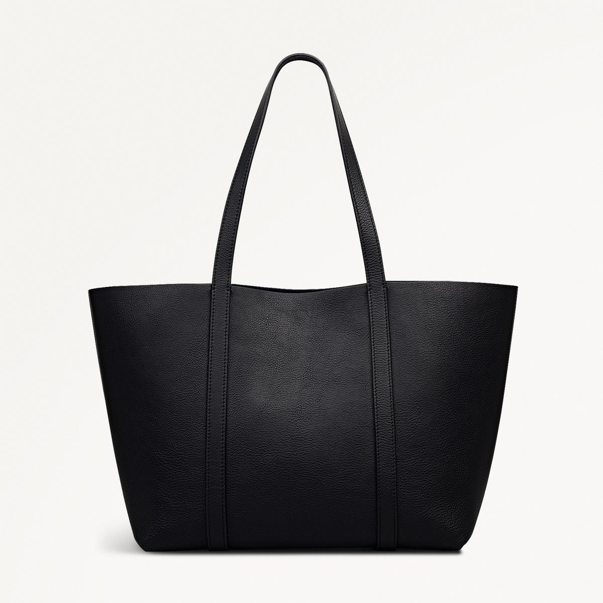 Hanbury Row Large Open Top Tote Bag in Black - 112182
