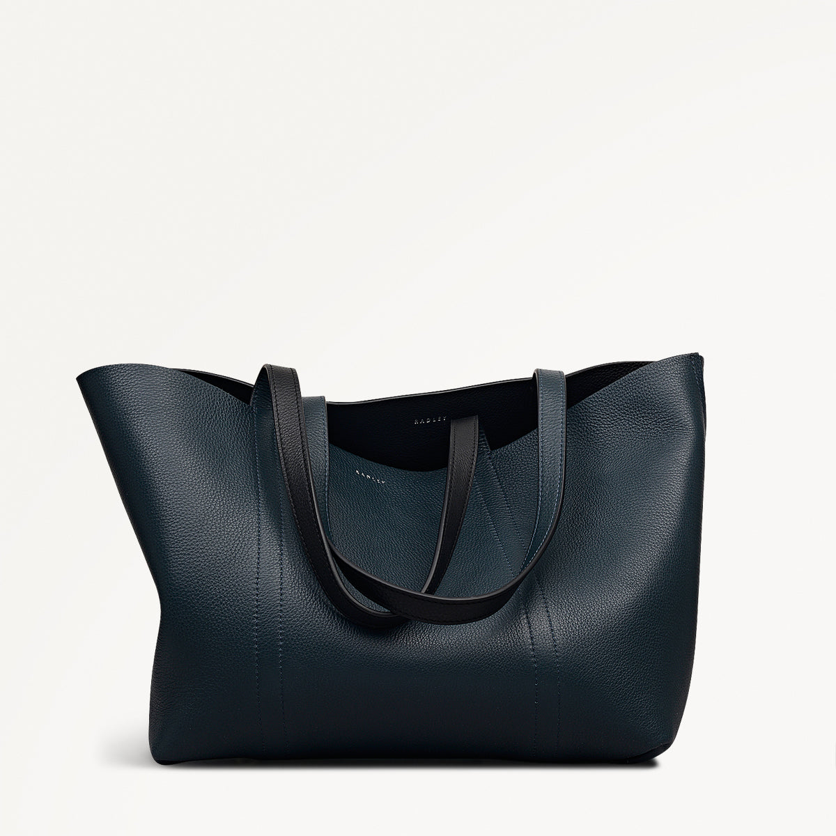 Hanbury Row Large Open Top Tote Bag in Black - 112182
