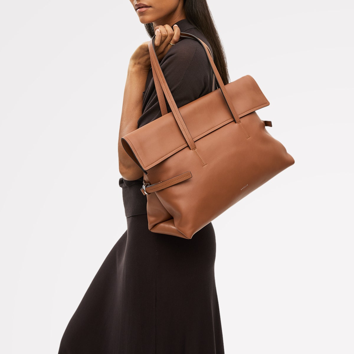 Toffee Medium Flapover Shoulder | Fleet Street AW25 | Radley London