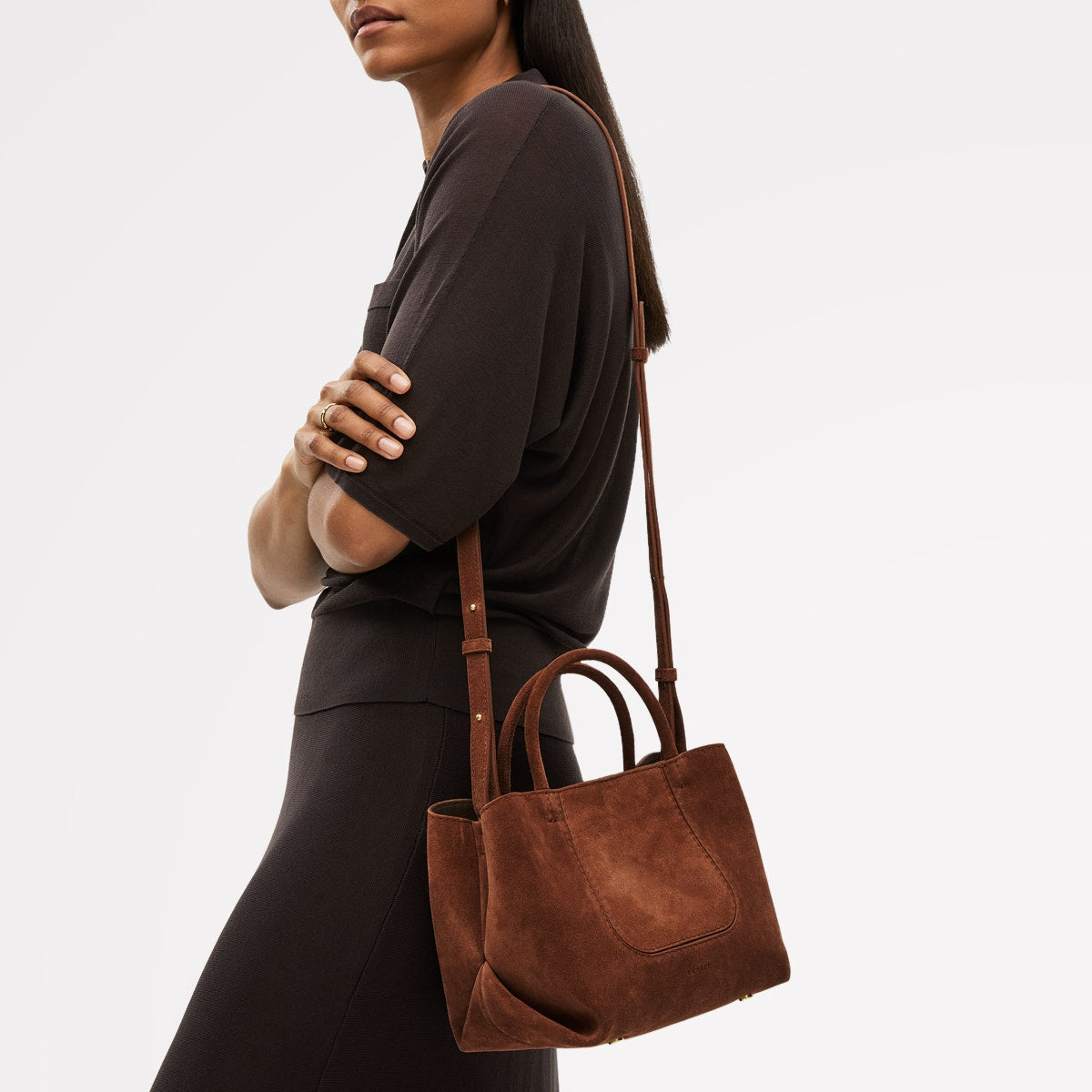Russet Small Ziptop Grab | The Compton AW25 | Radley London