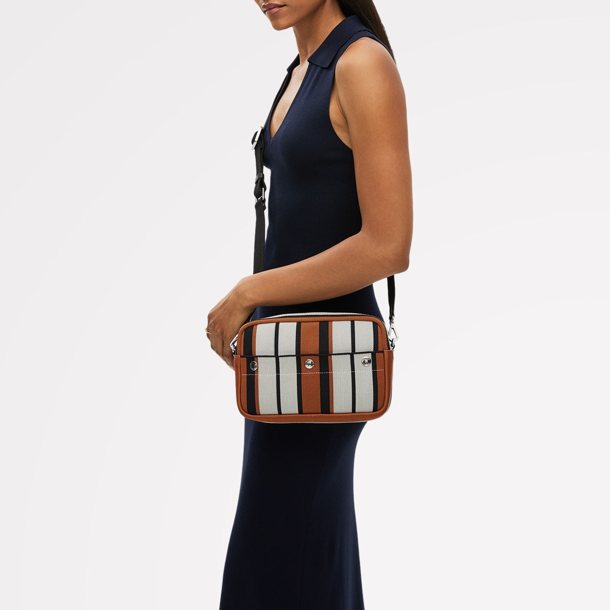 トップス London Black Large Ziptop Shoulder | Westwell Lane AW25 | Radley London