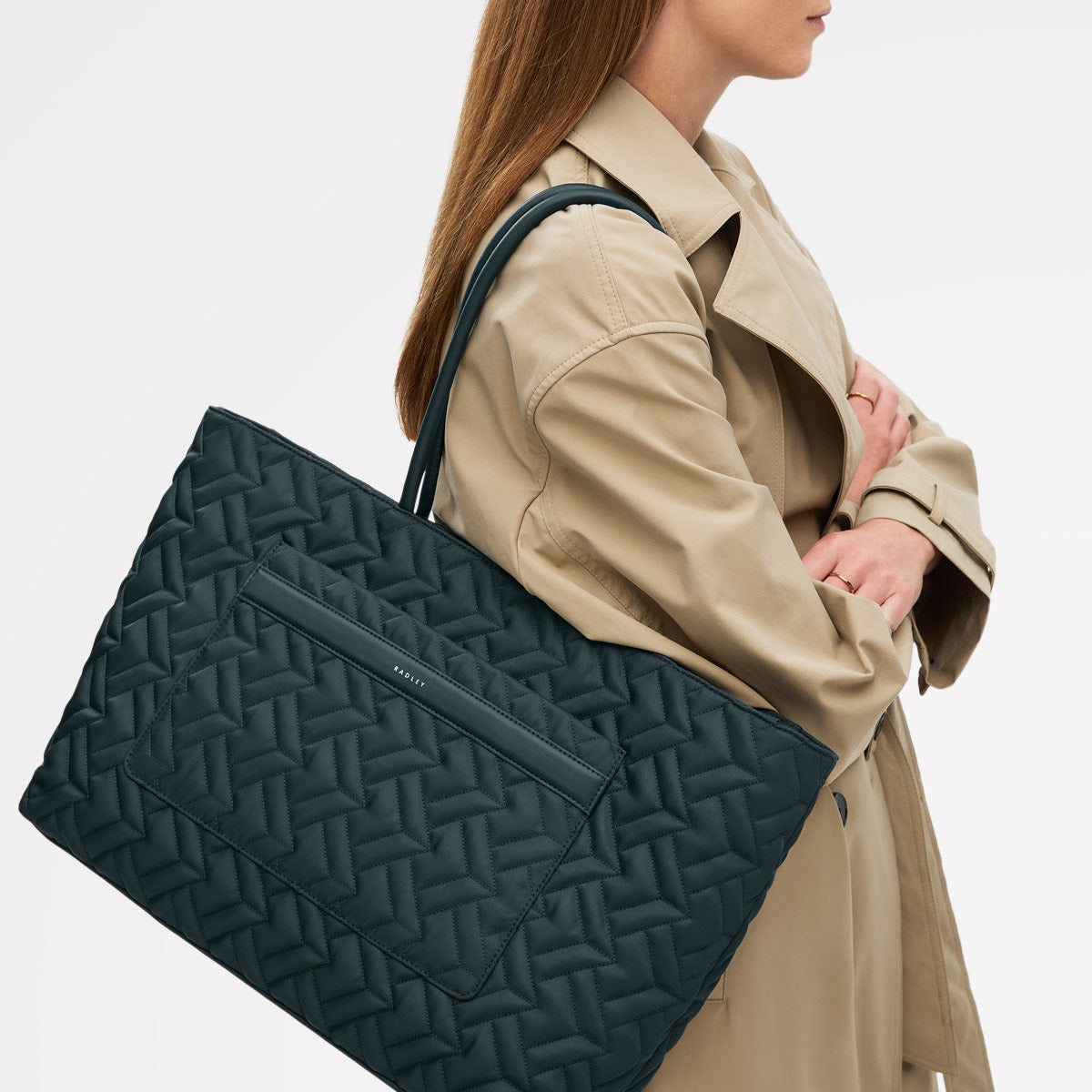 Teal Large Ziptop Tote | Holland Park AW25 | Radley London