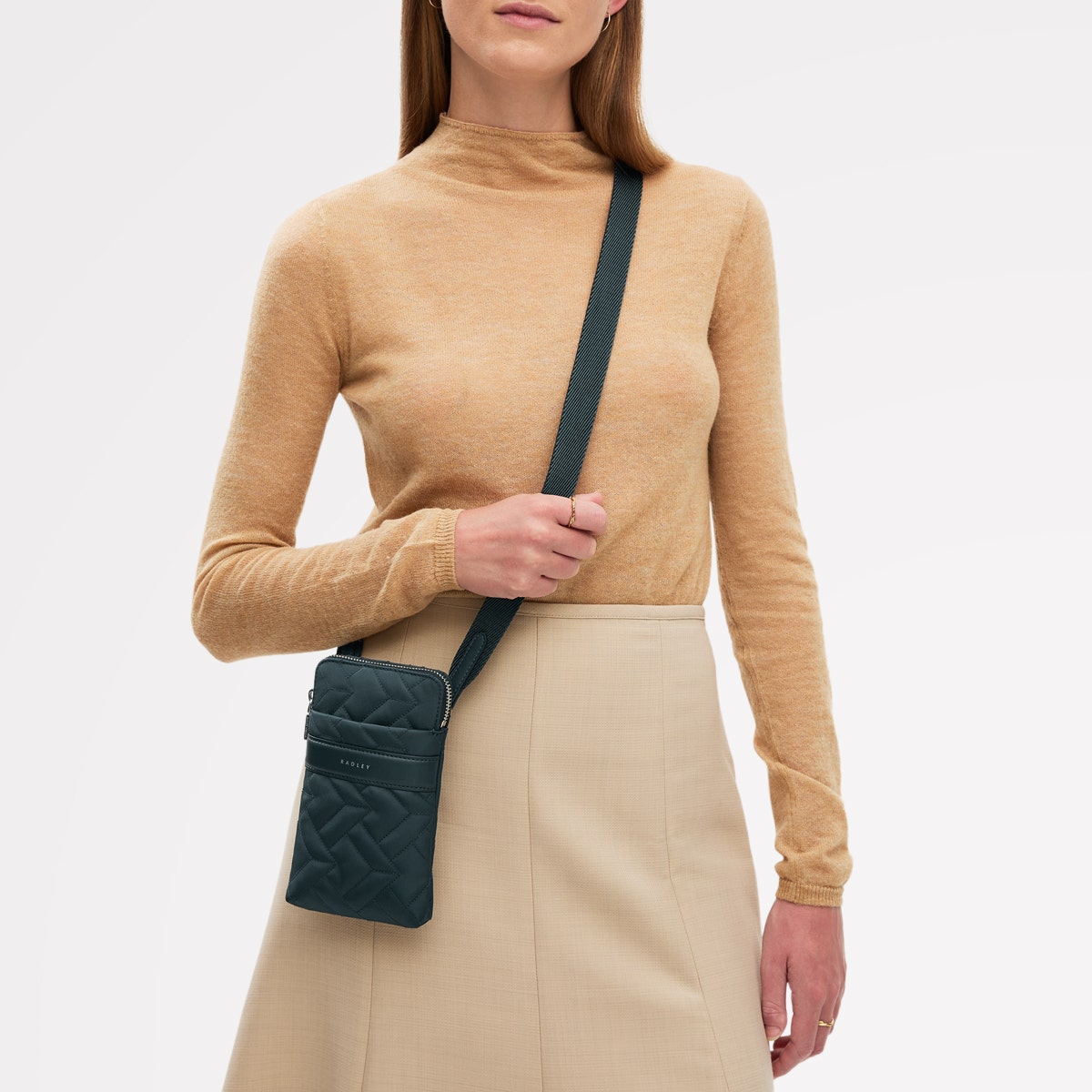 Teal Medium Zip Phone Cross Body | Holland Park AW25 | Radley London