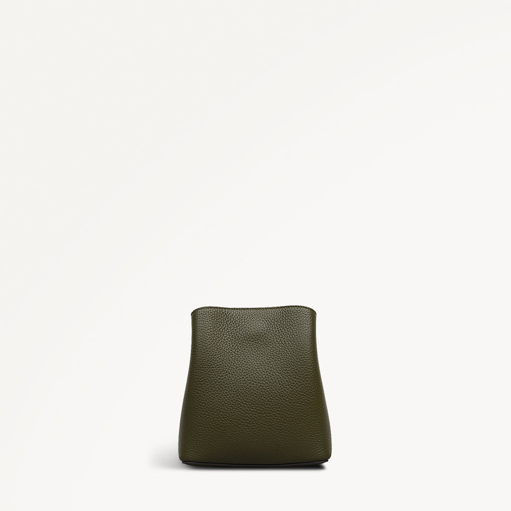 Dukes Place Leather Small Compartment Cross Body Bag in Pine Needle - 112229