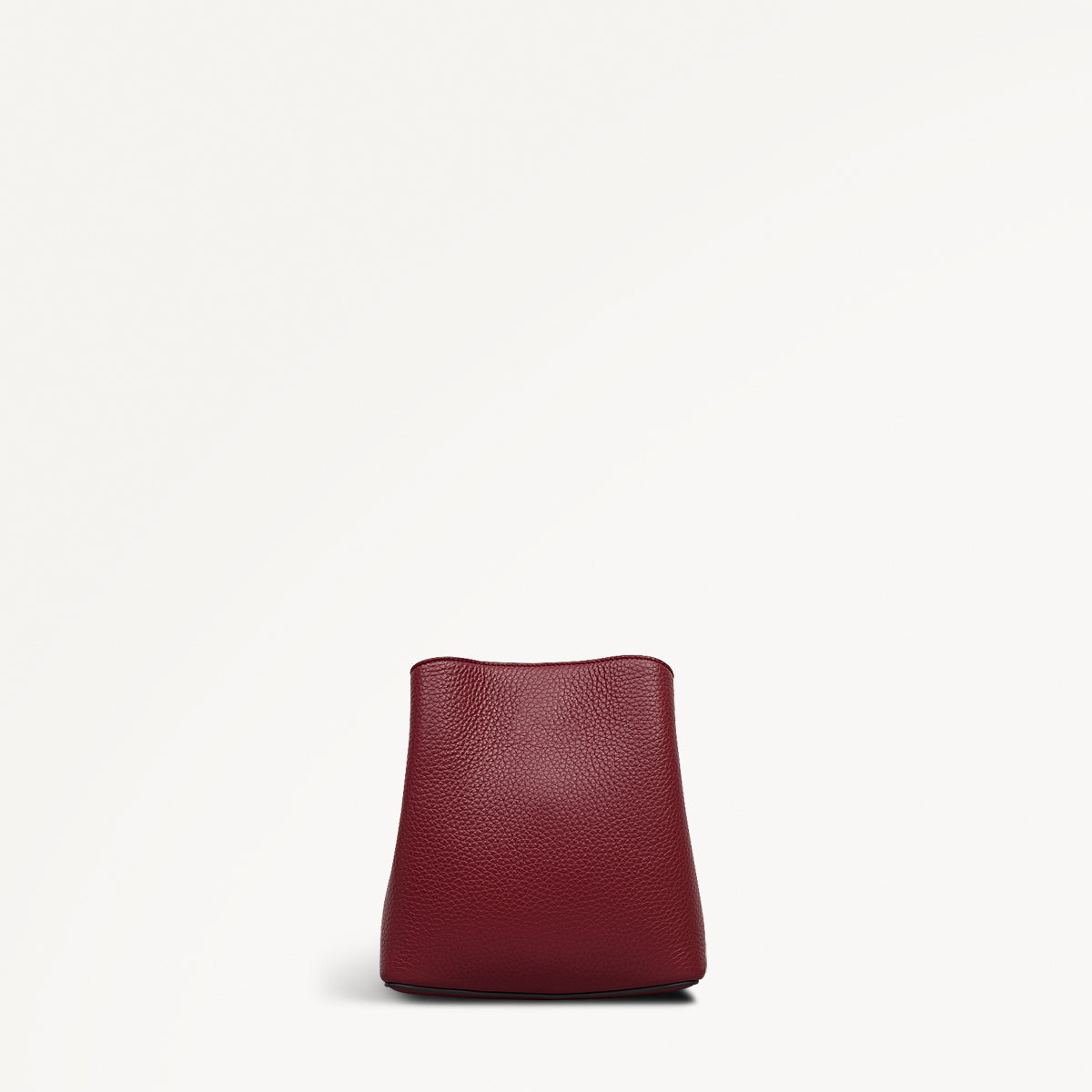 Dukes Place Leather Small Compartment Cross Body Bag in Carmine - 112233