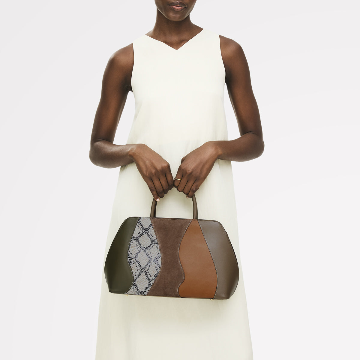 Coffee Medium Ziptop Grab | Liverpool Street AW25 | Radley London