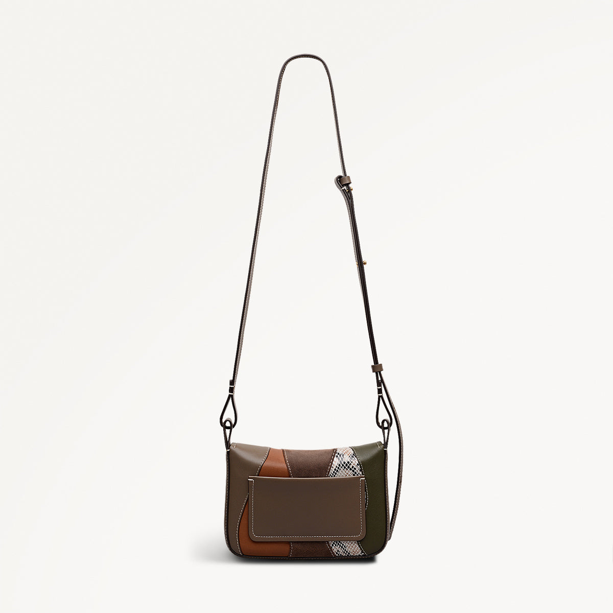 Coffee Small Flapover Cross Body | Westwell Lane AW25 | Radley London
