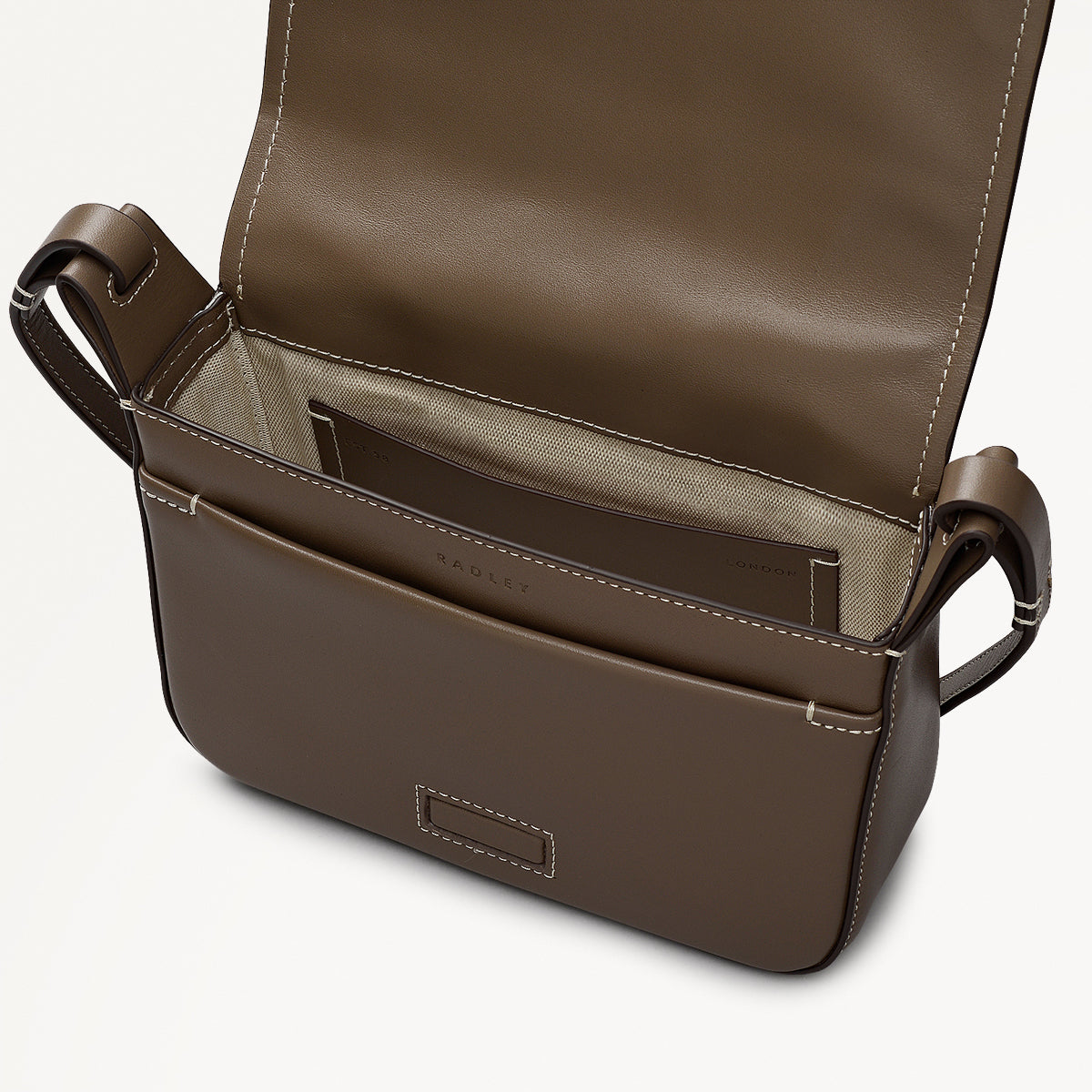 Coffee Small Flapover Cross Body | Westwell Lane AW25 | Radley London