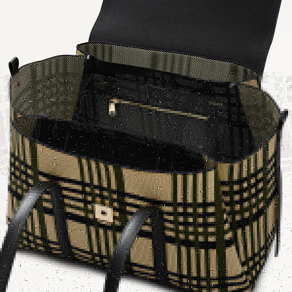 The Chancery Leather Medium Flapover Shoulder Bag in Porcini - 112254