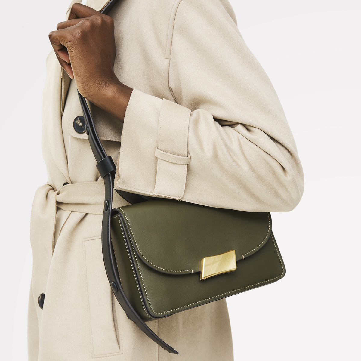 Pine Needle Small Flapover Shoulder | The Belsize AW25 | Radley London