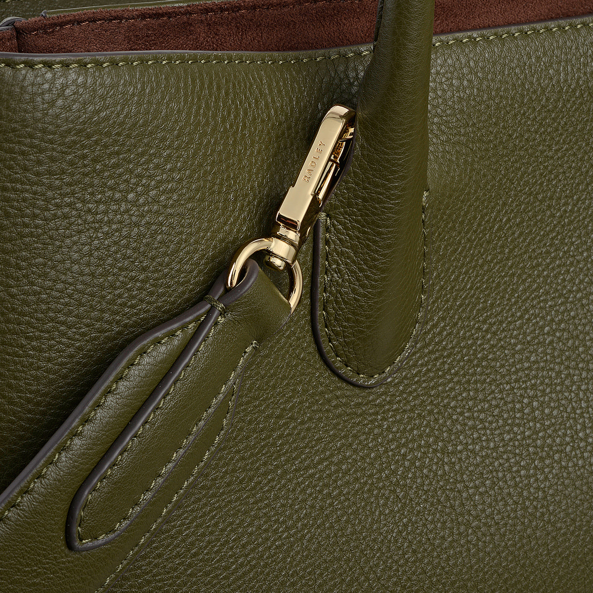 Pine Needle Large Ziptop Grab | The Romilly AW25 | Radley London