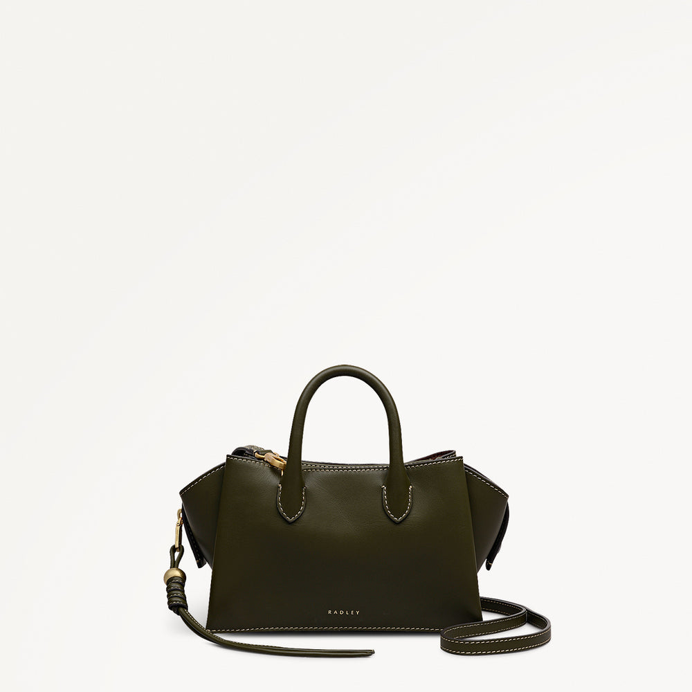 The Romilly Small Ziptop Satchel Bag - RHE23604