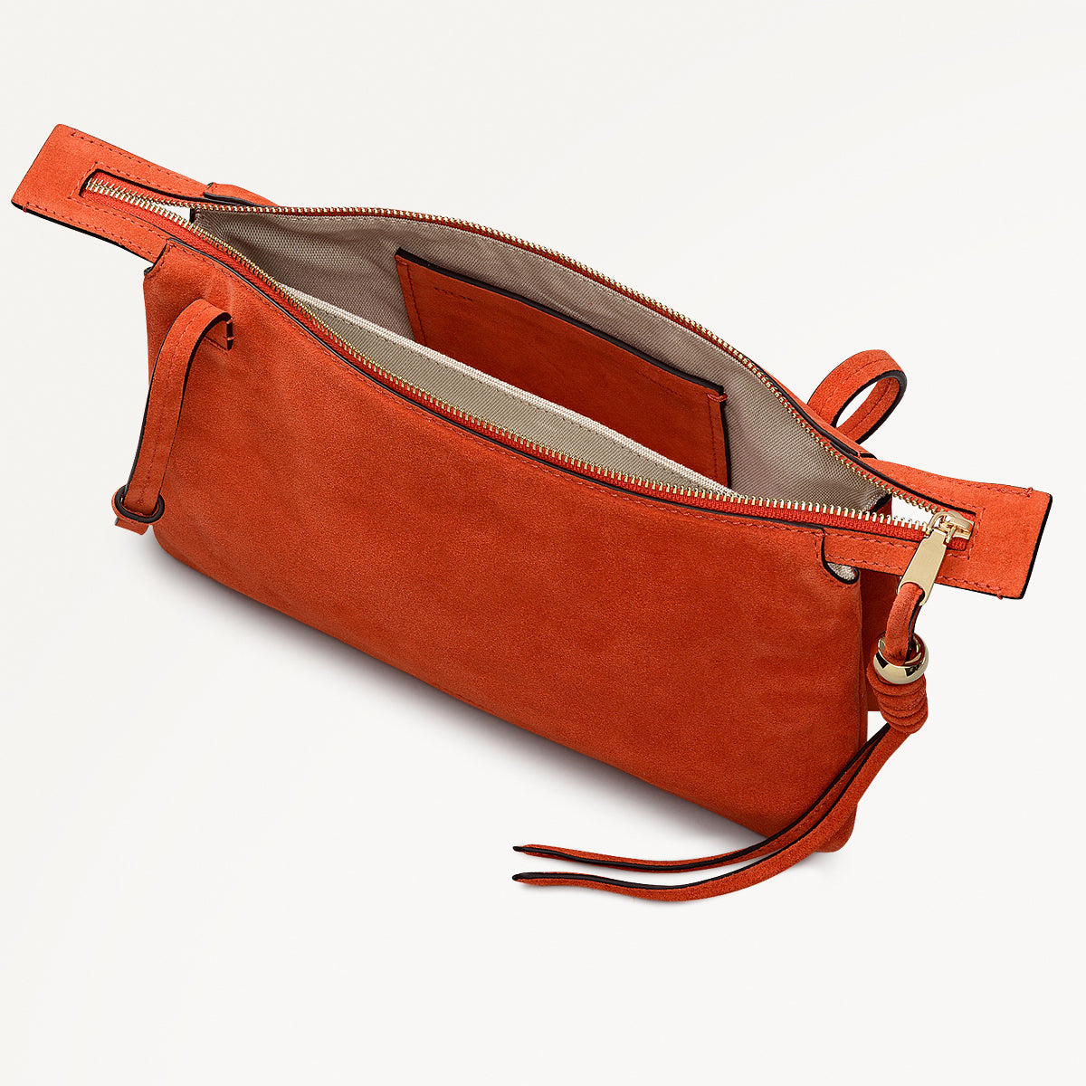 Flame Medium Ziptop Cross Body | The Romilly AW25 | Radley London