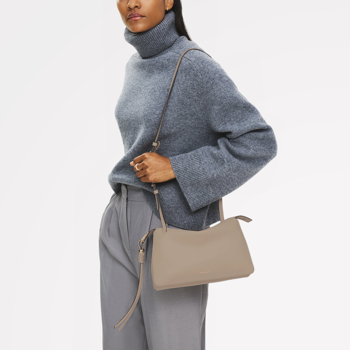 Porcini Medium Ziptop Cross Body | The Romilly AW25 | Radley London