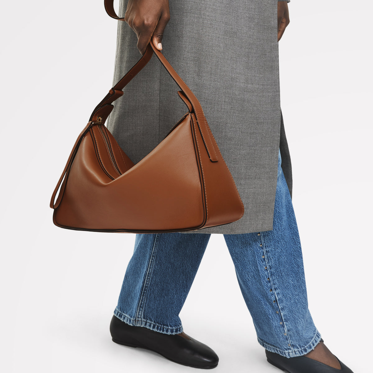 Toffee Large Ziptop Shoulder | Westwell Lane AW25 | Radley London