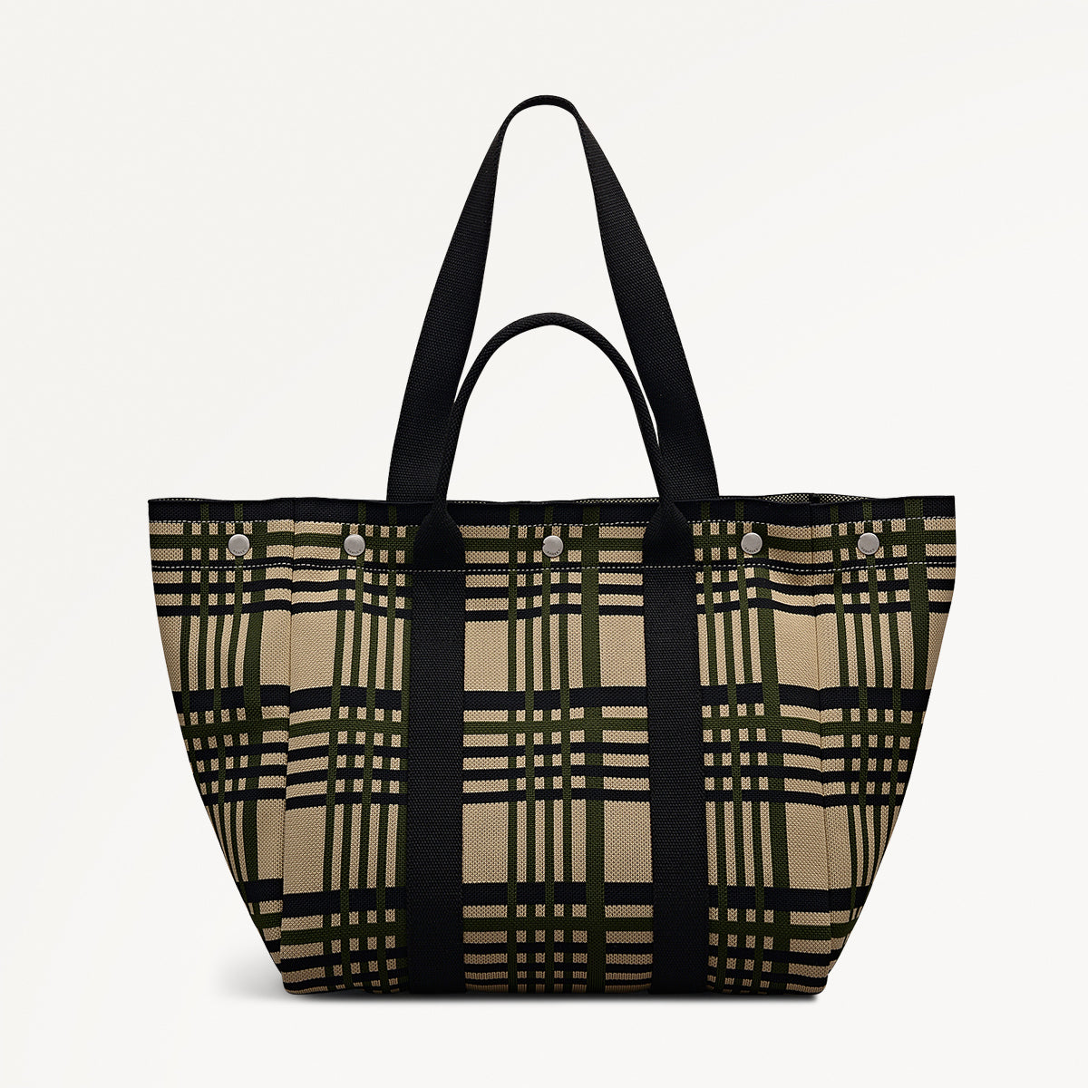 Hadleigh Place Fabric Large Open Top Tote Bag in Porcini - 112294