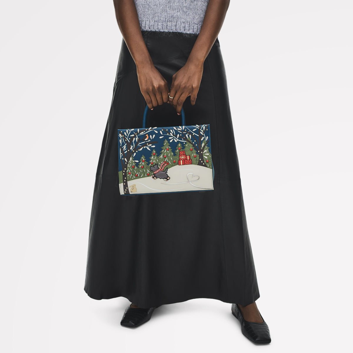 Teal Medium Ziptop Grab Bag | An Ice Day AW25 | Radley London