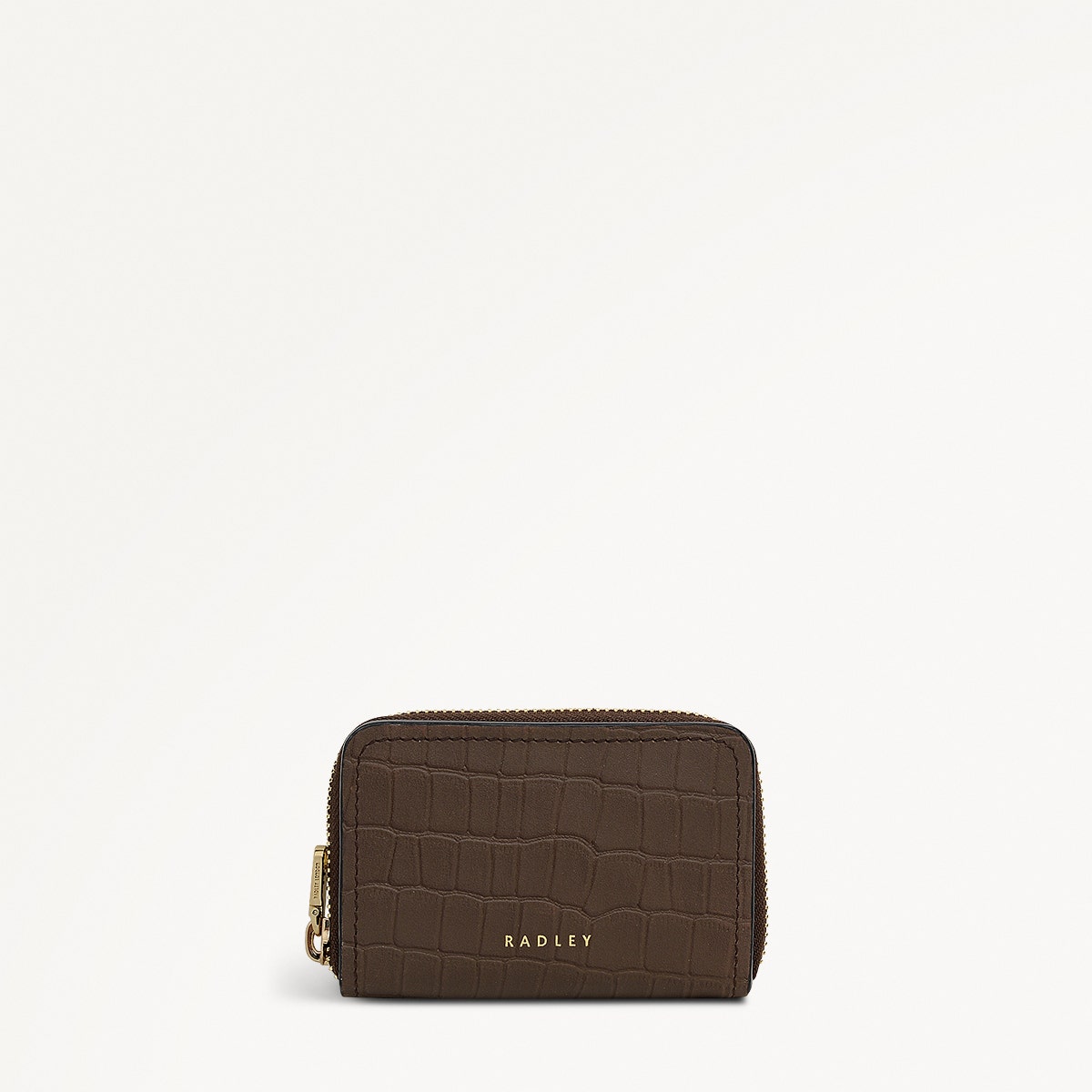 Coffee Small Zip Around Purse | Beech Row AW25 | Radley London
