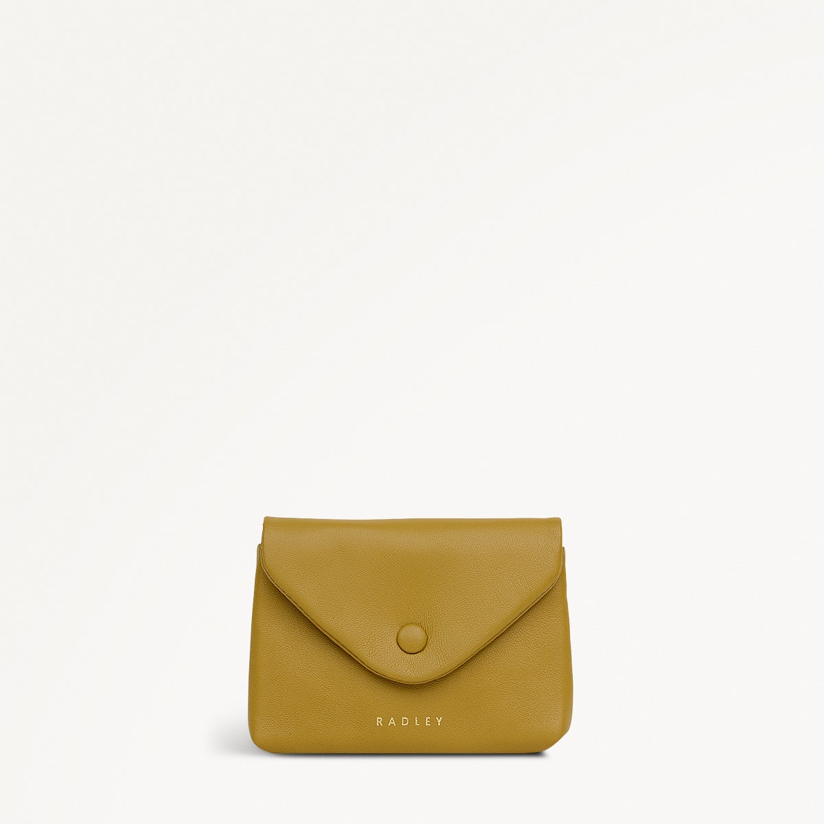 Mallow Street Small Ziptop Coin Wallet in Ochre - 112346