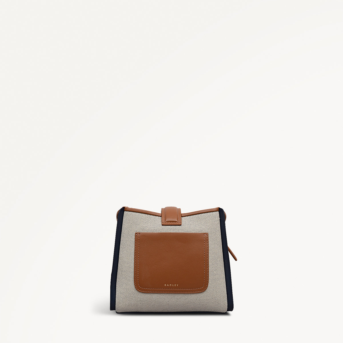SLOANE MEWS - CANVAS SMALL ZIPTOP CROSS BODY NATURAL
