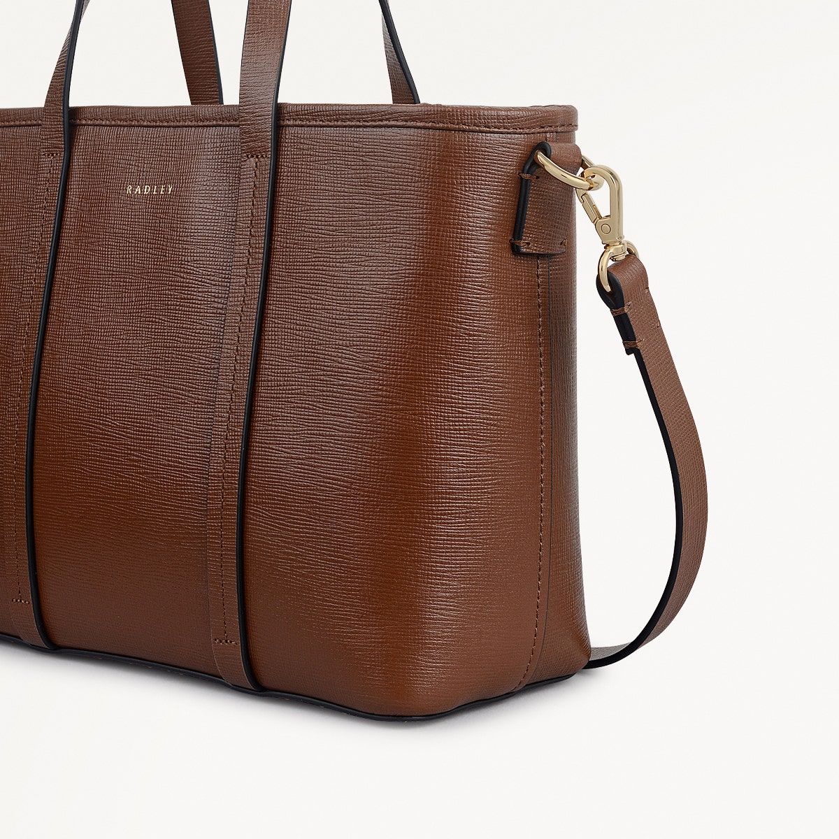 Chocolate Small Ziptop Grab | Templeton Place AW25 | Radley London