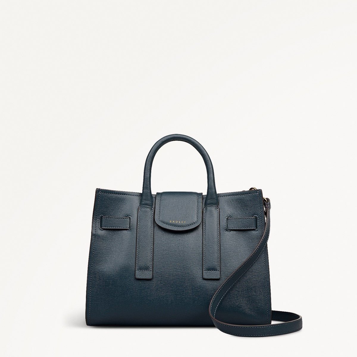 Teal Small Grab Bag | St Pancras Lane Saffiano AW25 | Radley
