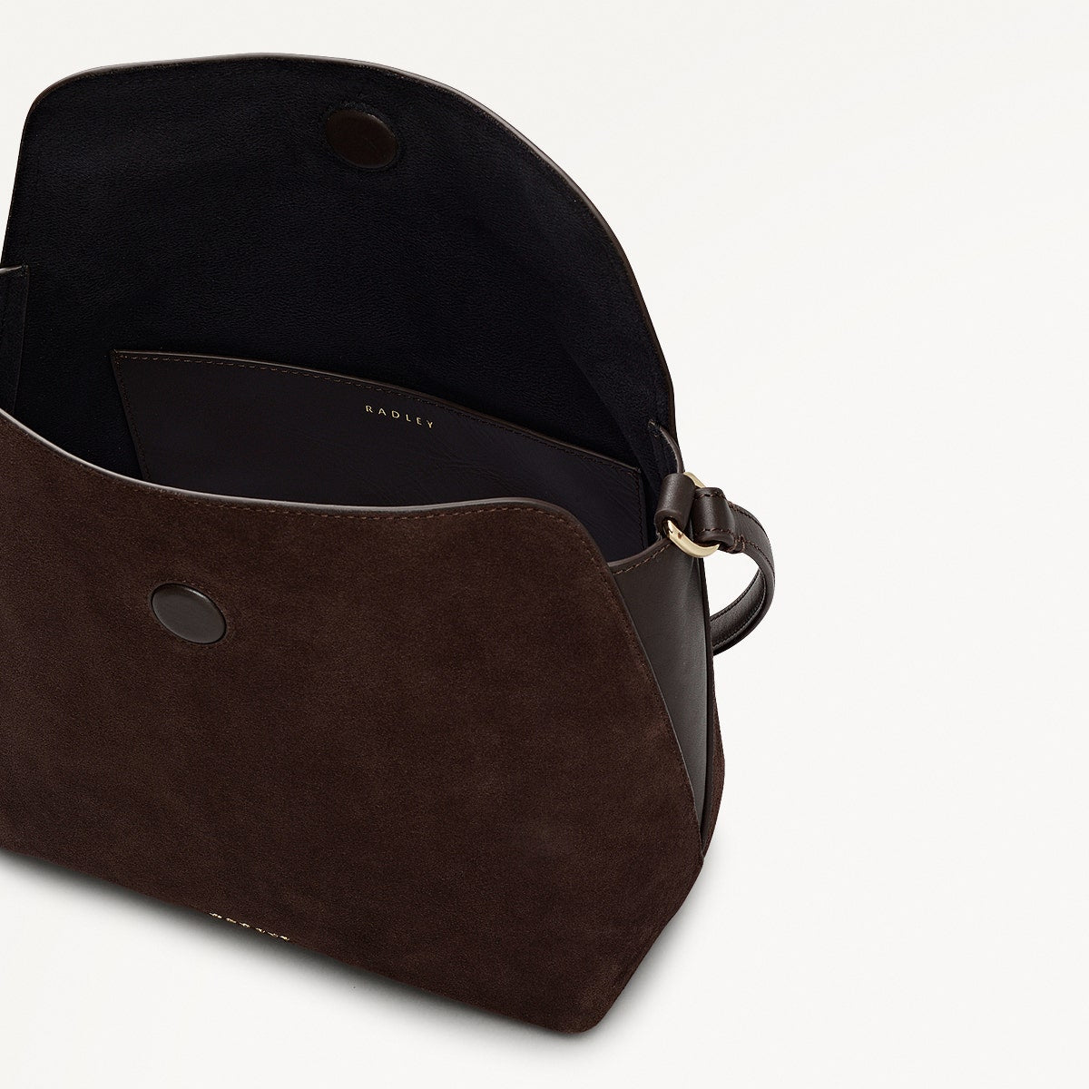 Dark Oak Medium Flapover Shoulder | City Road AW25 | Radley London