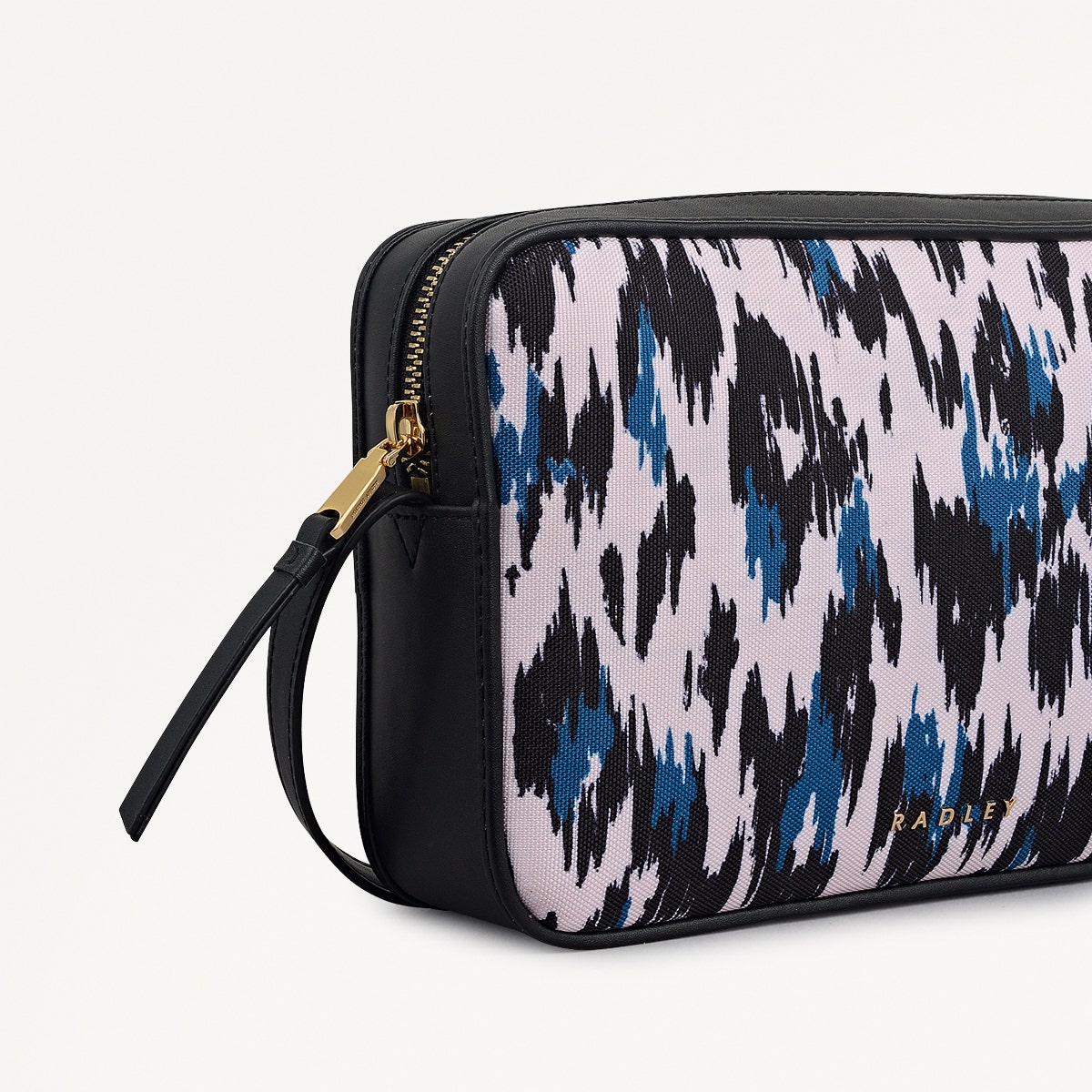 Teal Small Ziptop Cross Body | Addison Abstract AW25 | Radley London