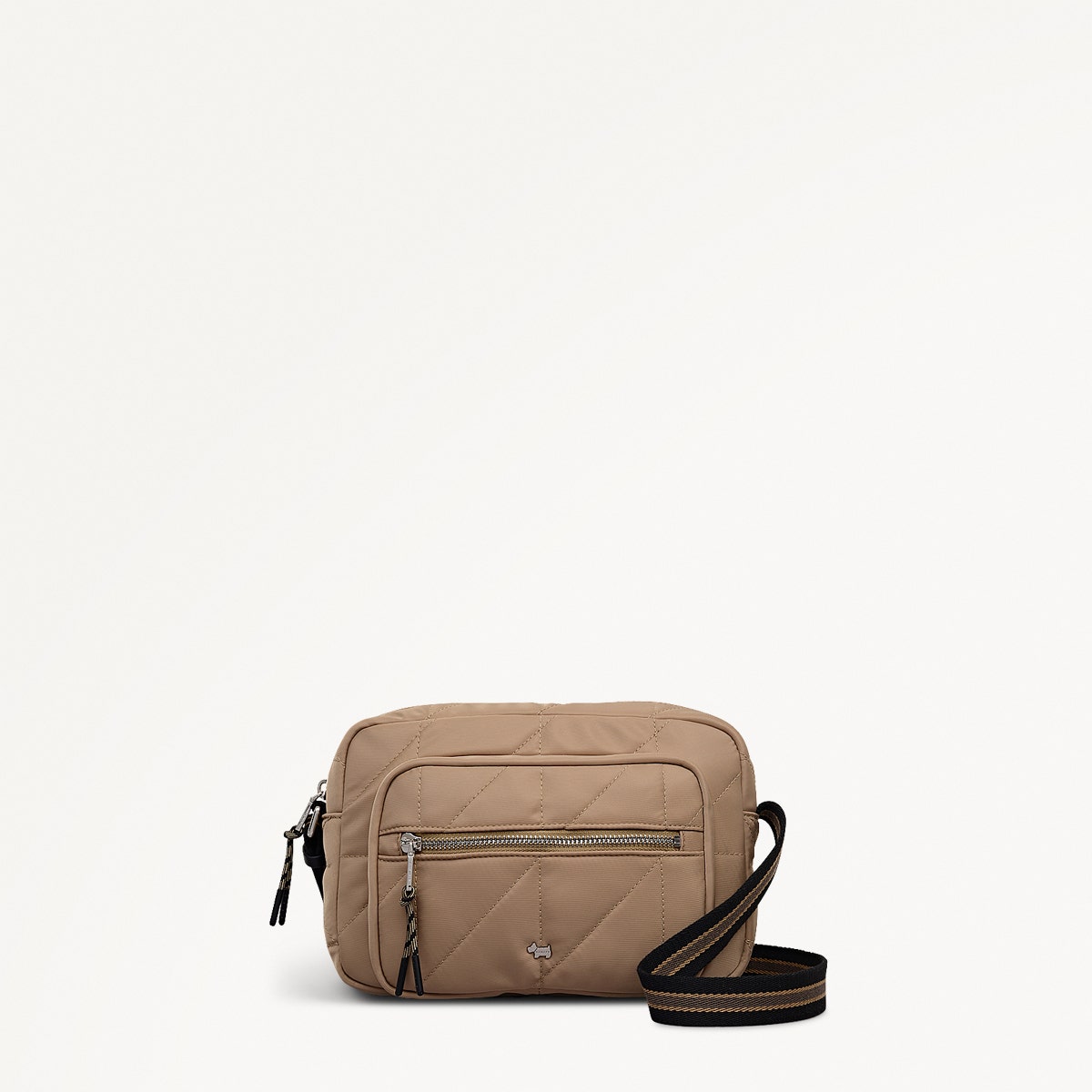 DANESFIELD MEWS - RESPONSIBLE MINI ZIP AROUND CROSS BODY STONE