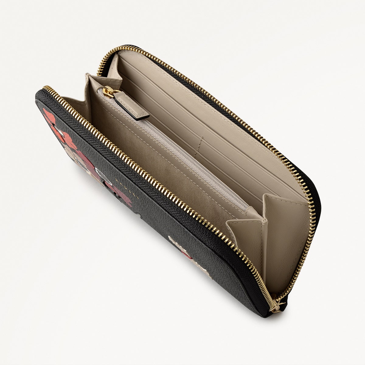 Black Large Matinee Purse | Floribunda AW25 | Radley